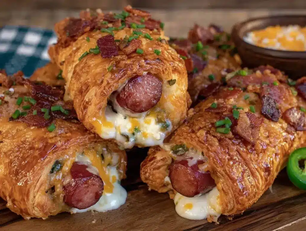 mummy jalapeño popper hot dogs - featured image