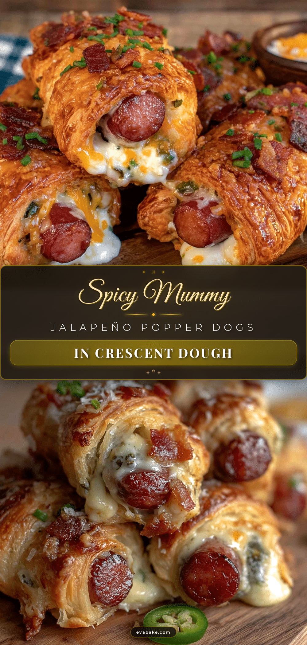 mummy jalapeño popper hot dogs recipe