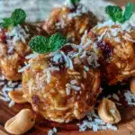 no bake peanut butter energy balls - featured image