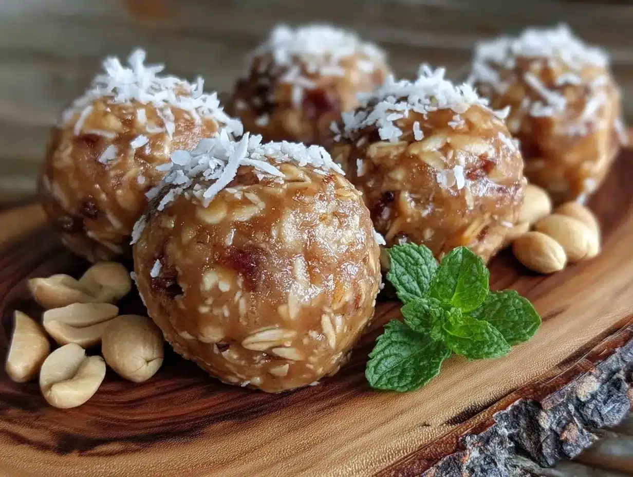 no bake peanut butter energy balls preparation steps