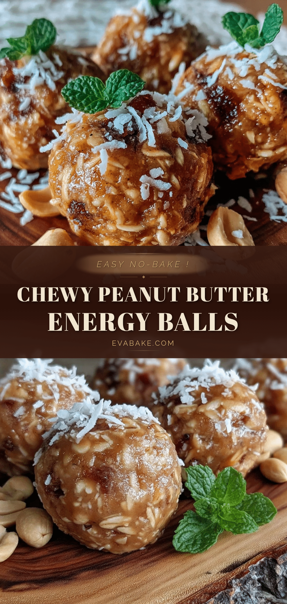 no bake peanut butter energy balls recipe