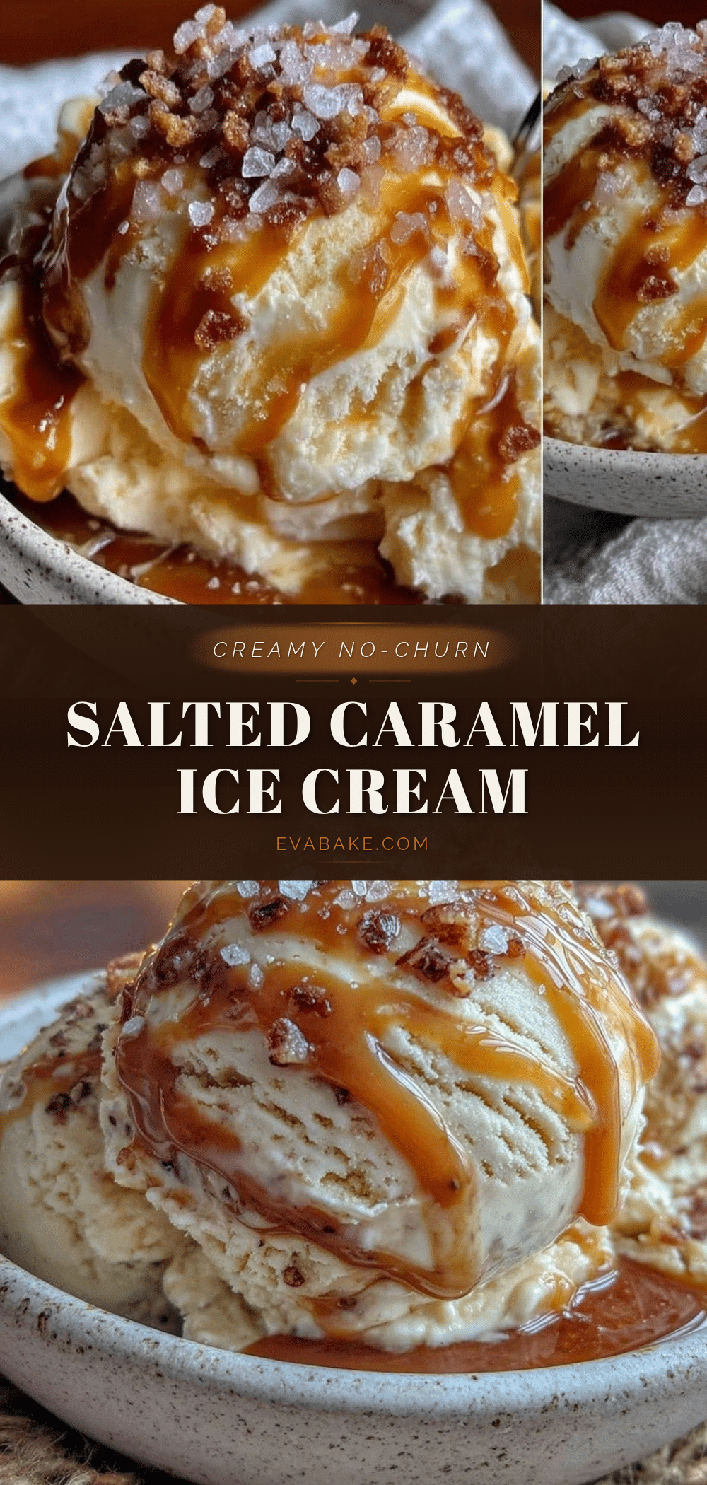 no-churn salted caramel ice cream recipe