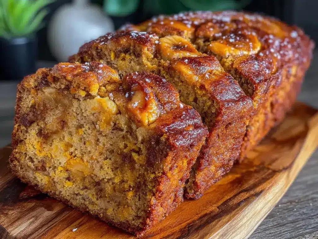 no-yeast pumpkin sourdough discard banana bread - featured image