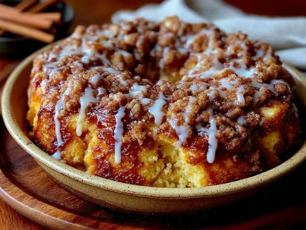 pumpkin coffee cake - featured image