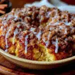 pumpkin coffee cake - featured image