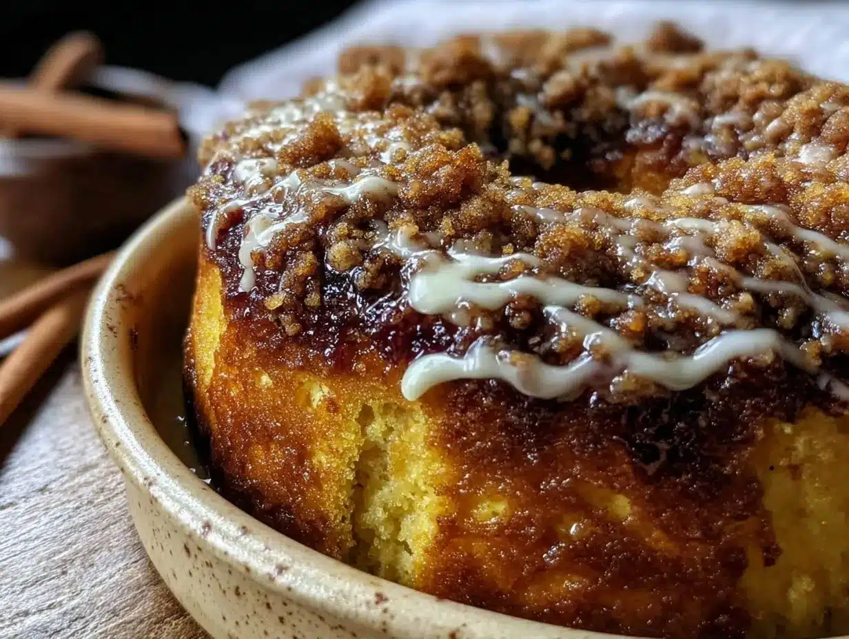 pumpkin coffee cake preparation steps