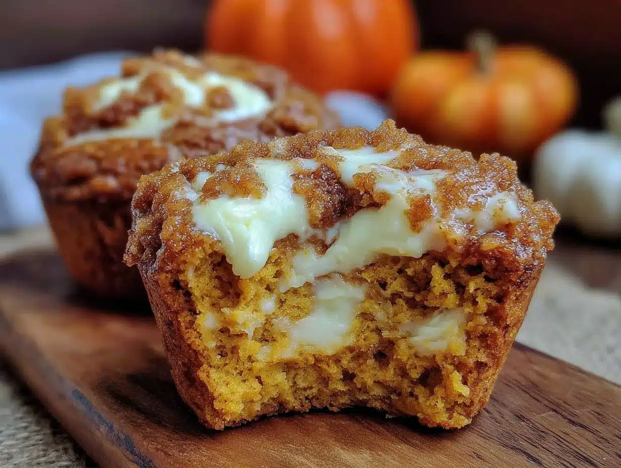 pumpkin cream cheese muffin recipe preparation steps