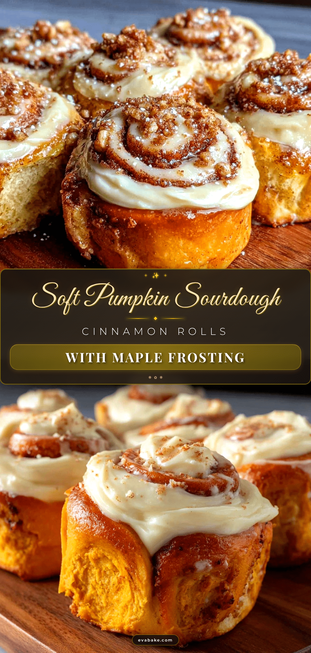 pumpkin sourdough cinnamon rolls recipe