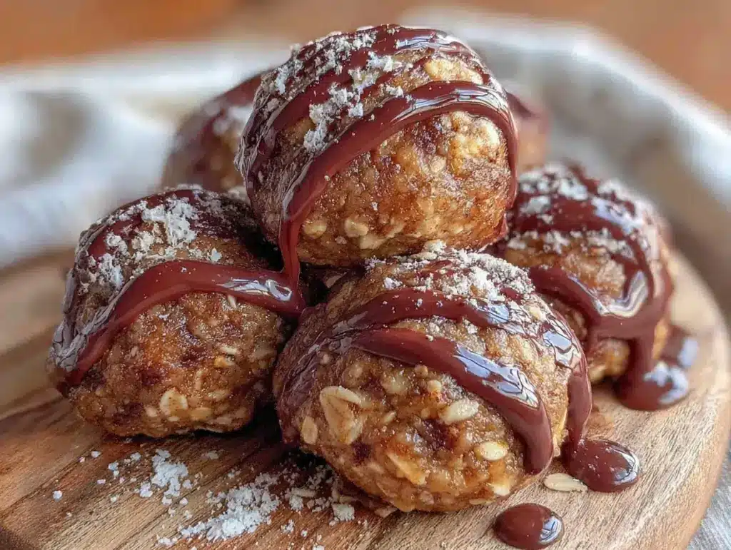 pumpkin spice protein balls - featured image