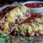 roasted hatch green chile breakfast burrito - featured image