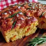 rustic sourdough pumpkin focaccia - featured image