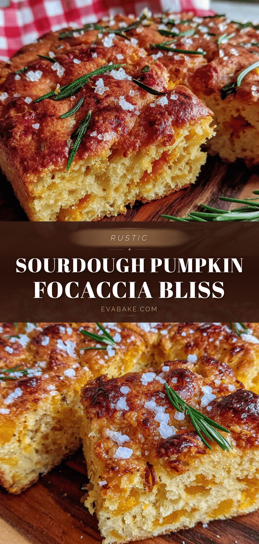 rustic sourdough pumpkin focaccia recipe