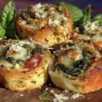 savory pizza pinwheels - featured image