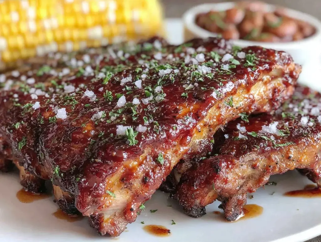 smoked paprika baby back ribs - featured image