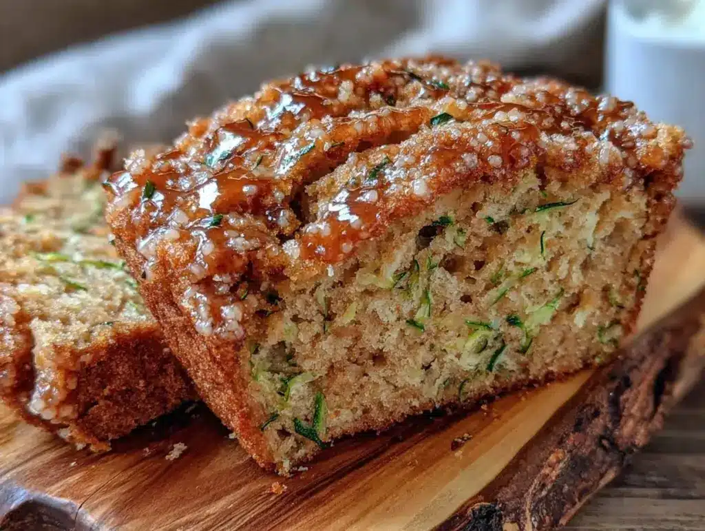 snickerdoodle zucchini bread - featured image