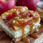 apple cheesecake bars - featured image