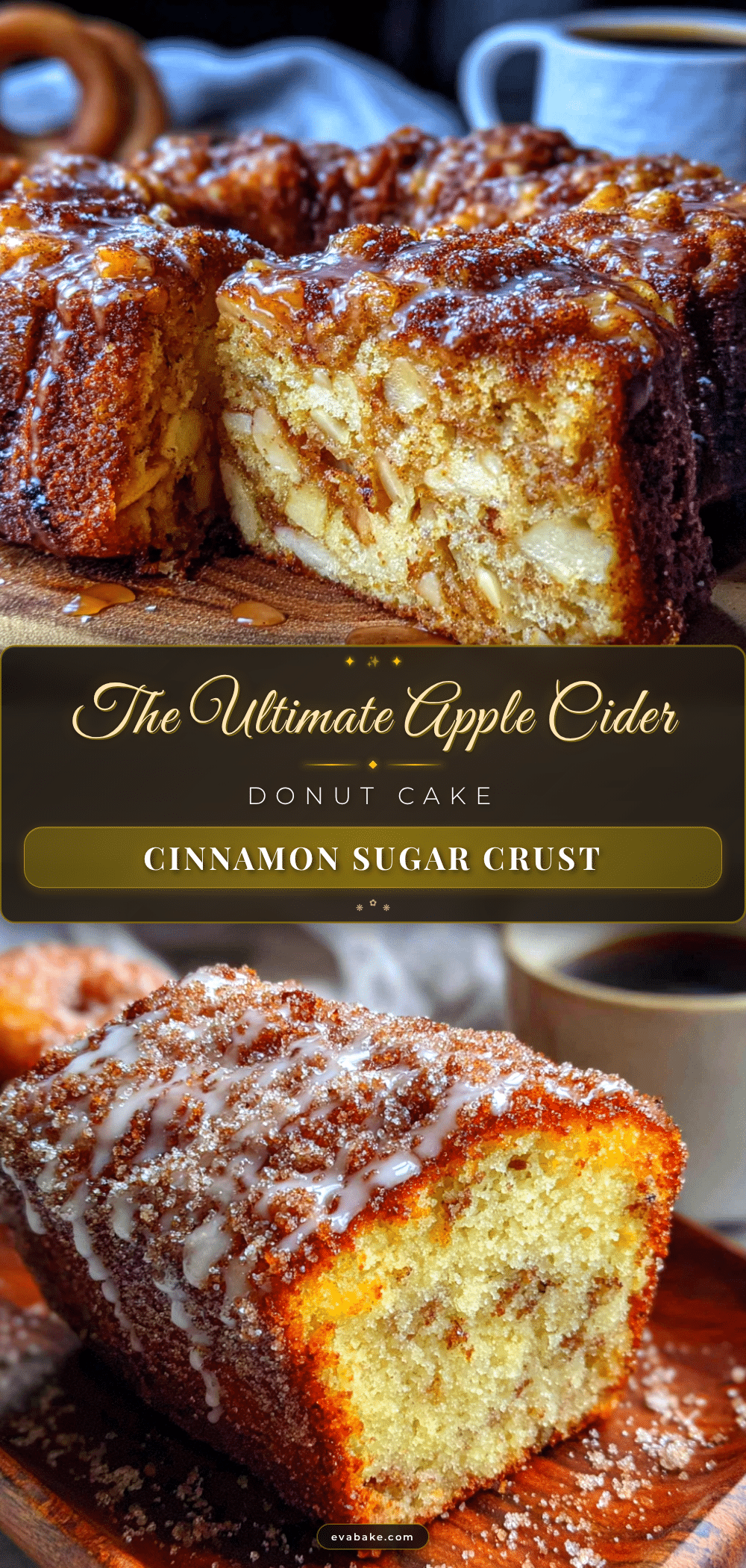 apple cider donut cake recipe