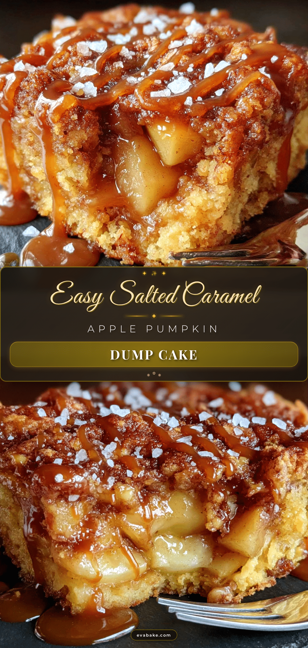 apple pumpkin dump cake recipe