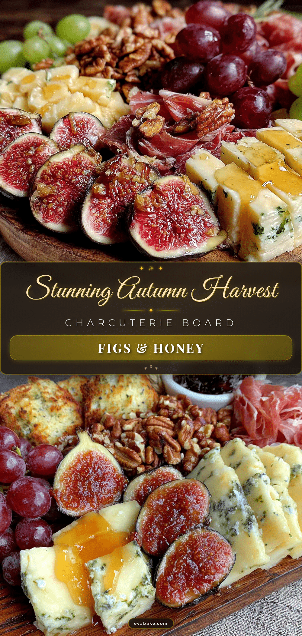 autumn charcuterie board with figs and honey recipe