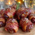 bacon-wrapped date bites - featured image