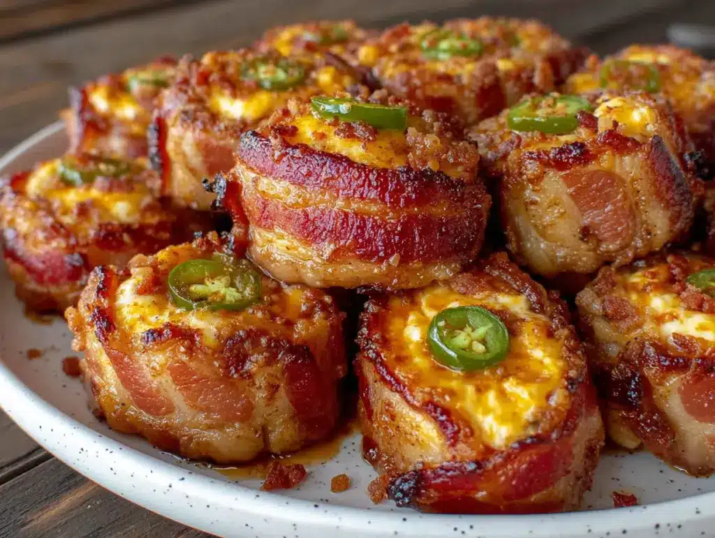 bacon-wrapped jalapeno poppers - featured image