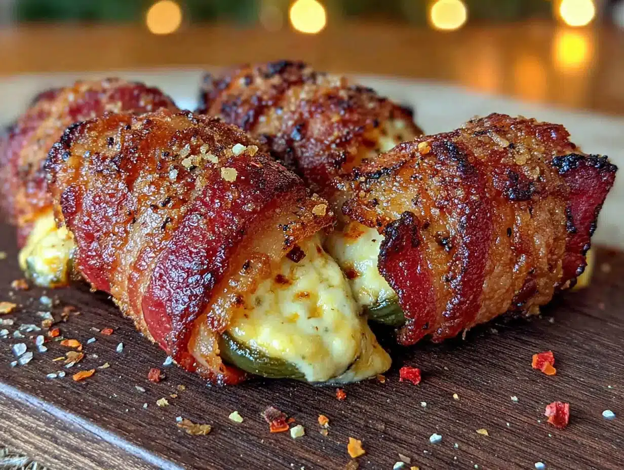 bacon-wrapped jalapeño poppers preparation steps