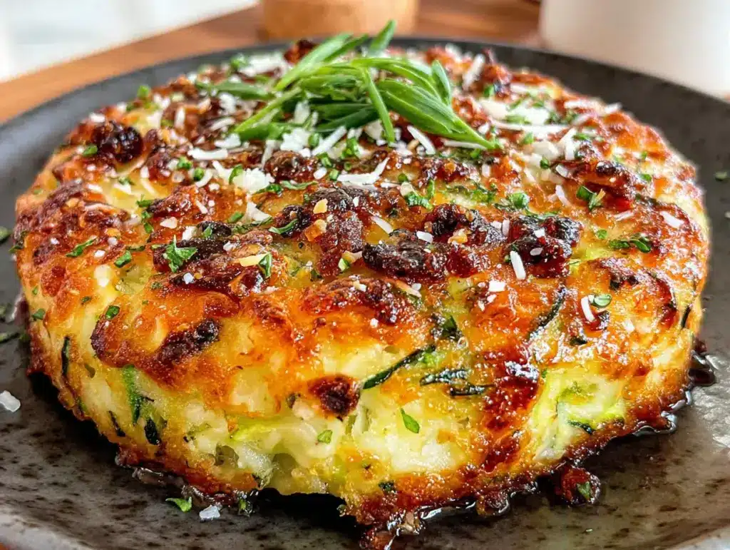 Baked Parmesan Zucchini Chips - featured image