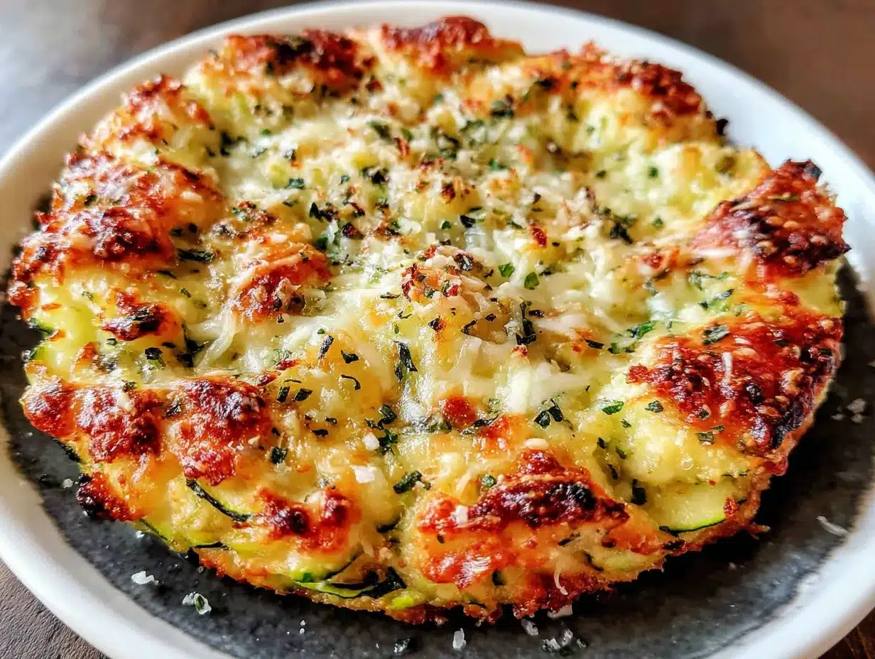 Baked Parmesan Zucchini Chips preparation steps
