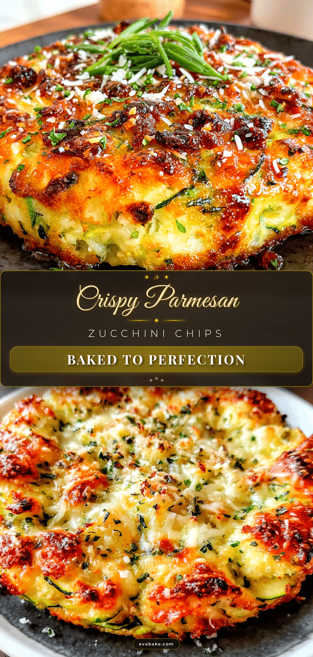 Baked Parmesan Zucchini Chips recipe