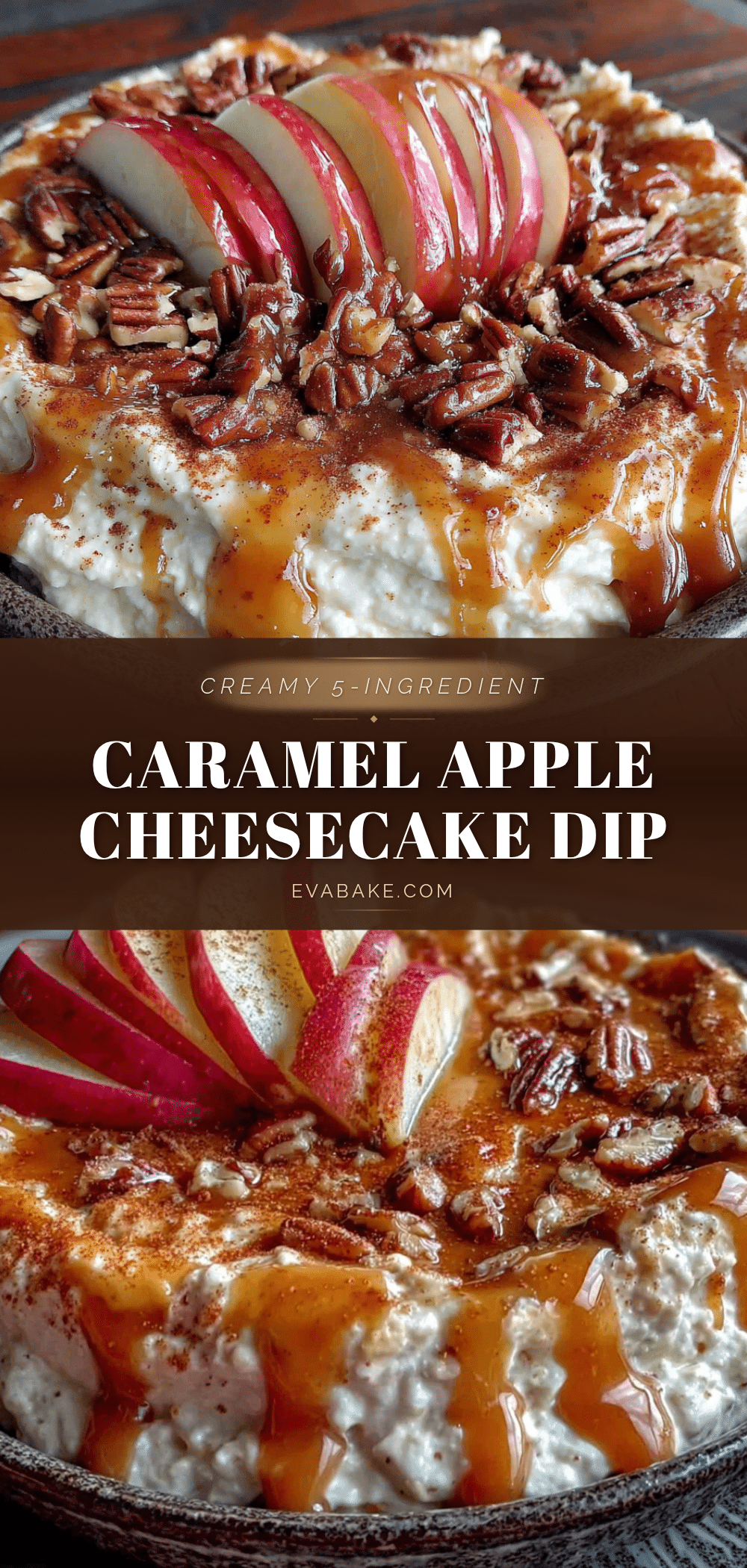 caramel apple cheesecake dip recipe