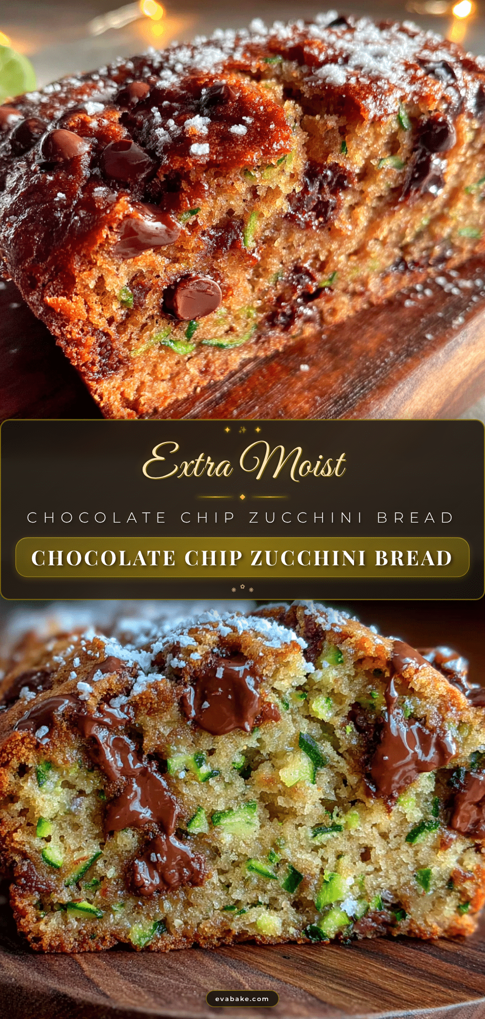 chocolate chip zucchini bread recipe