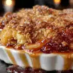 cinnamon apple crisp - featured image