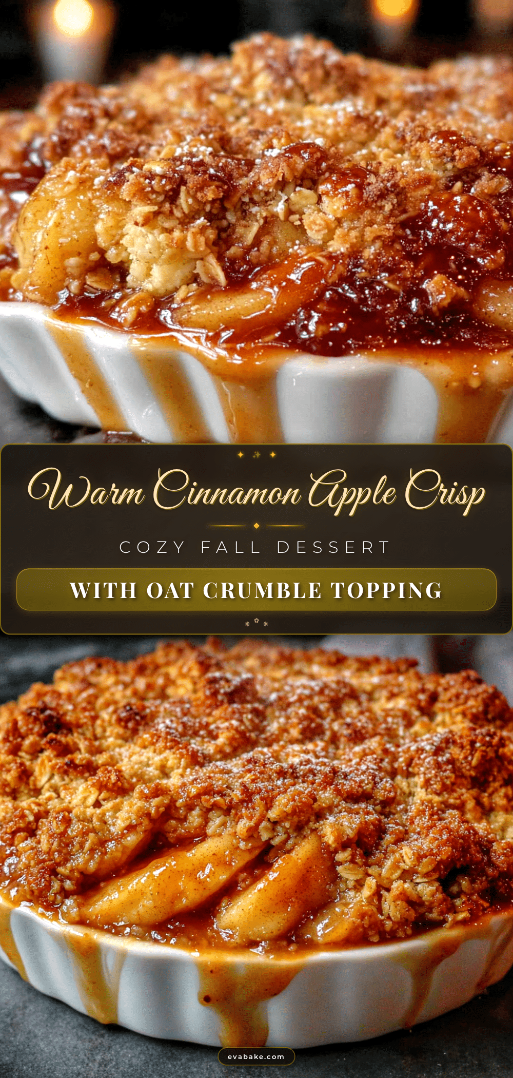 cinnamon apple crisp recipe