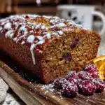 cranberry orange pumpkin bread - featured image