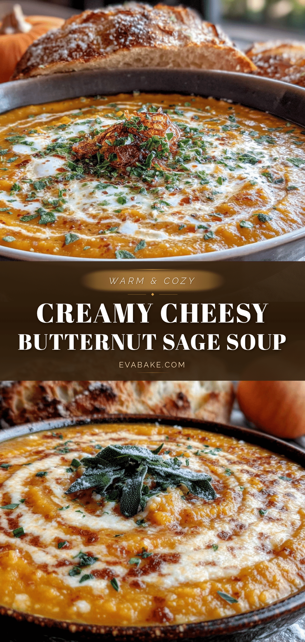 creamy butternut squash soup recipe