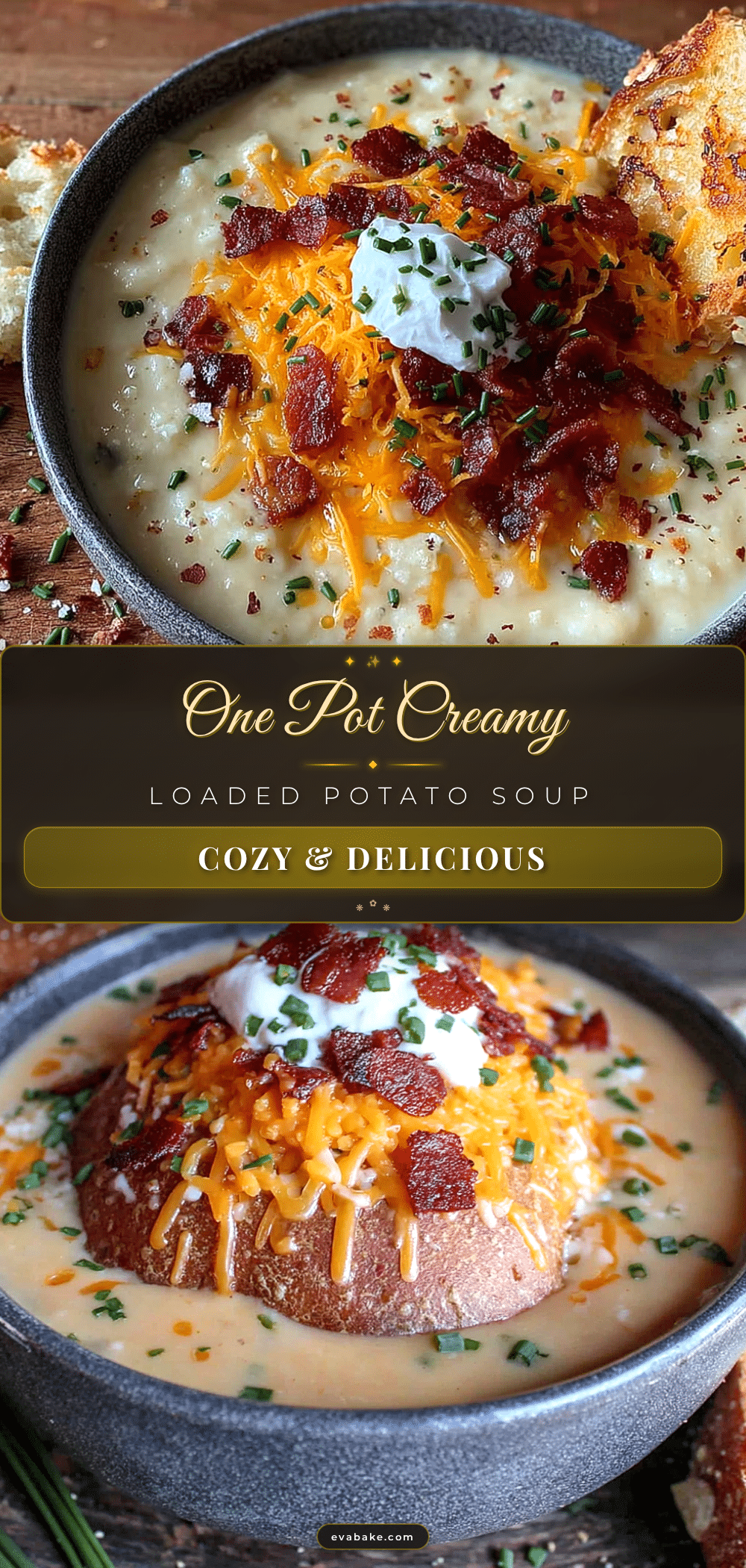 creamy loaded baked potato soup recipe