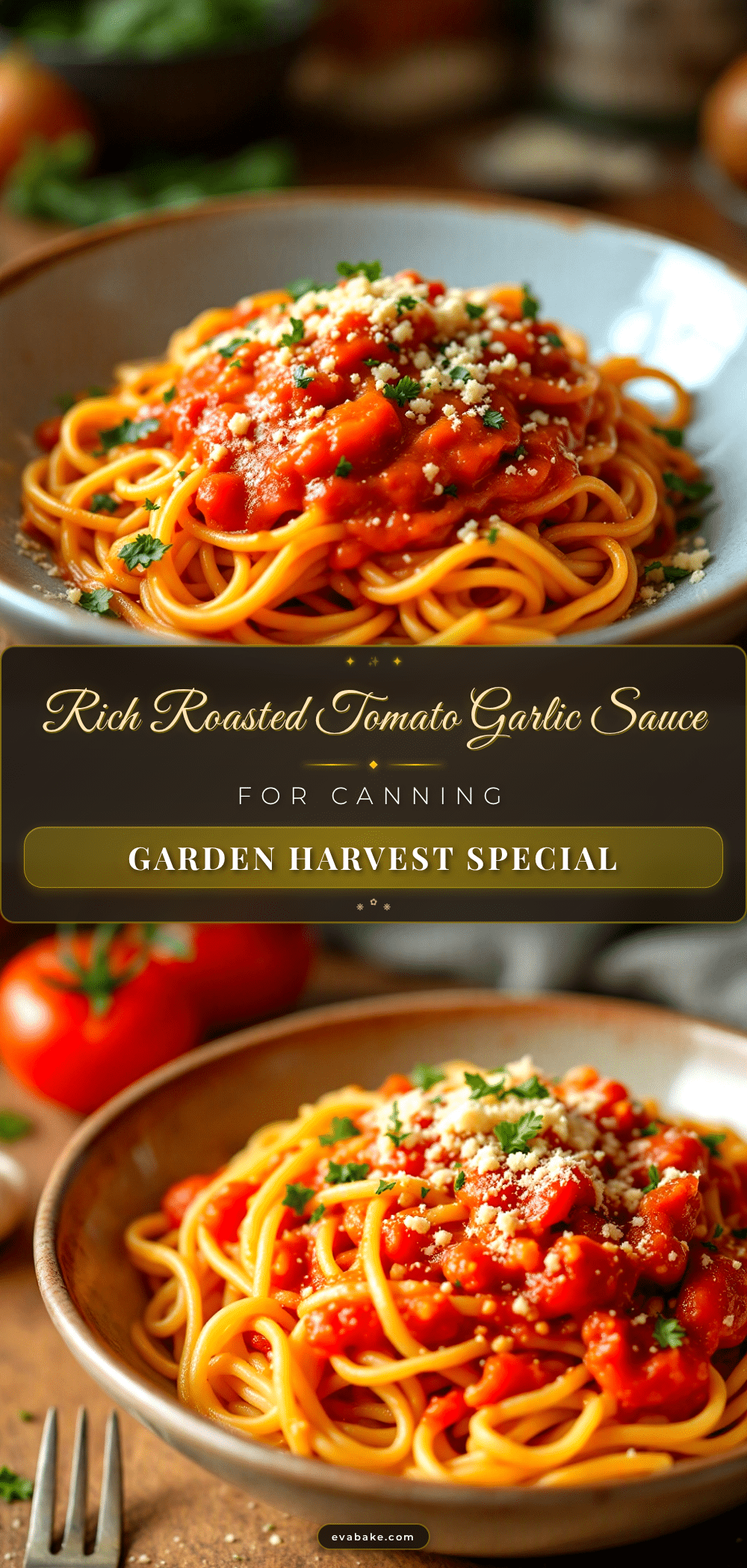 creamy roasted tomato garlic sauce recipe
