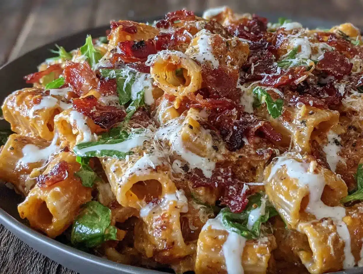creamy tuscan pumpkin pasta preparation steps