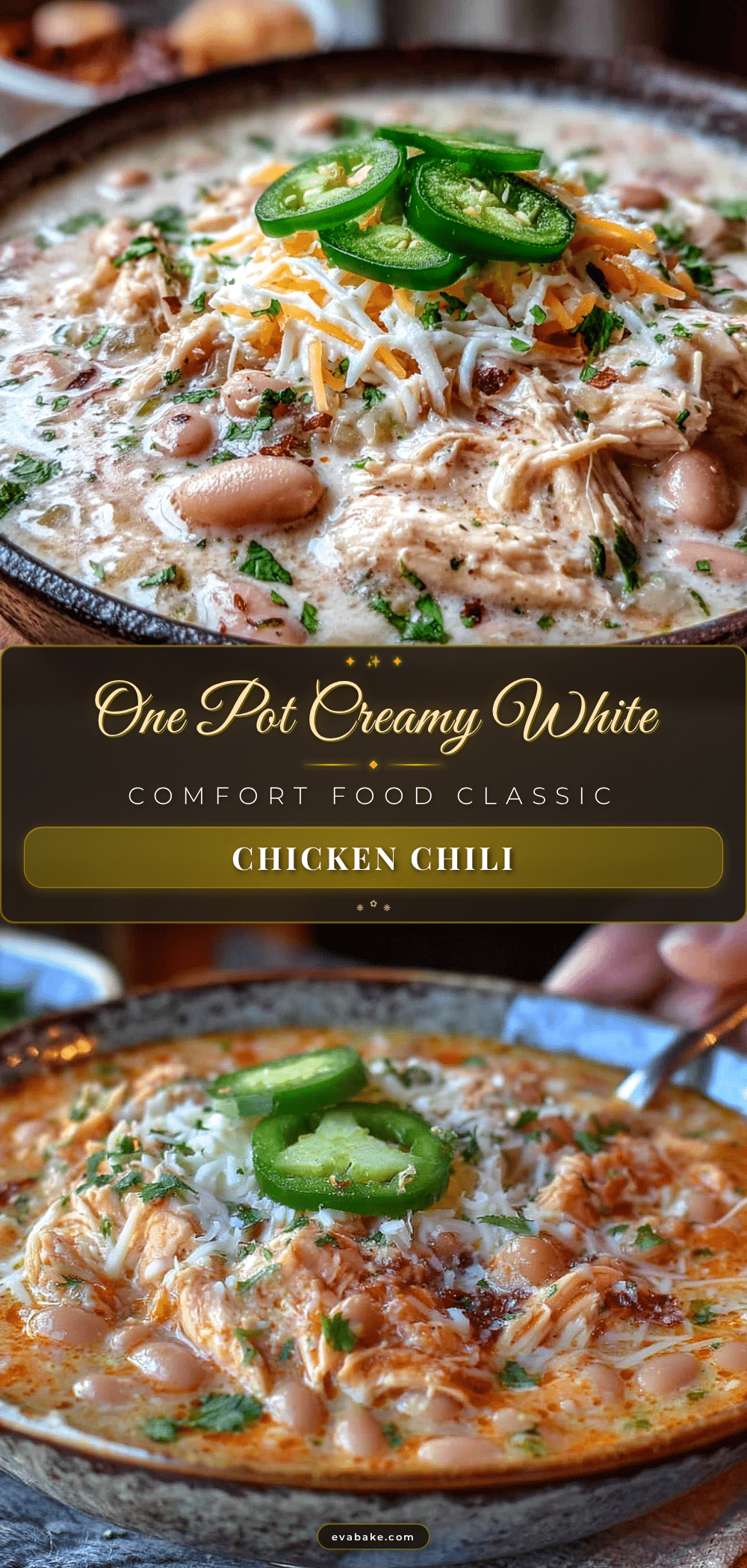 creamy white chicken chili recipe