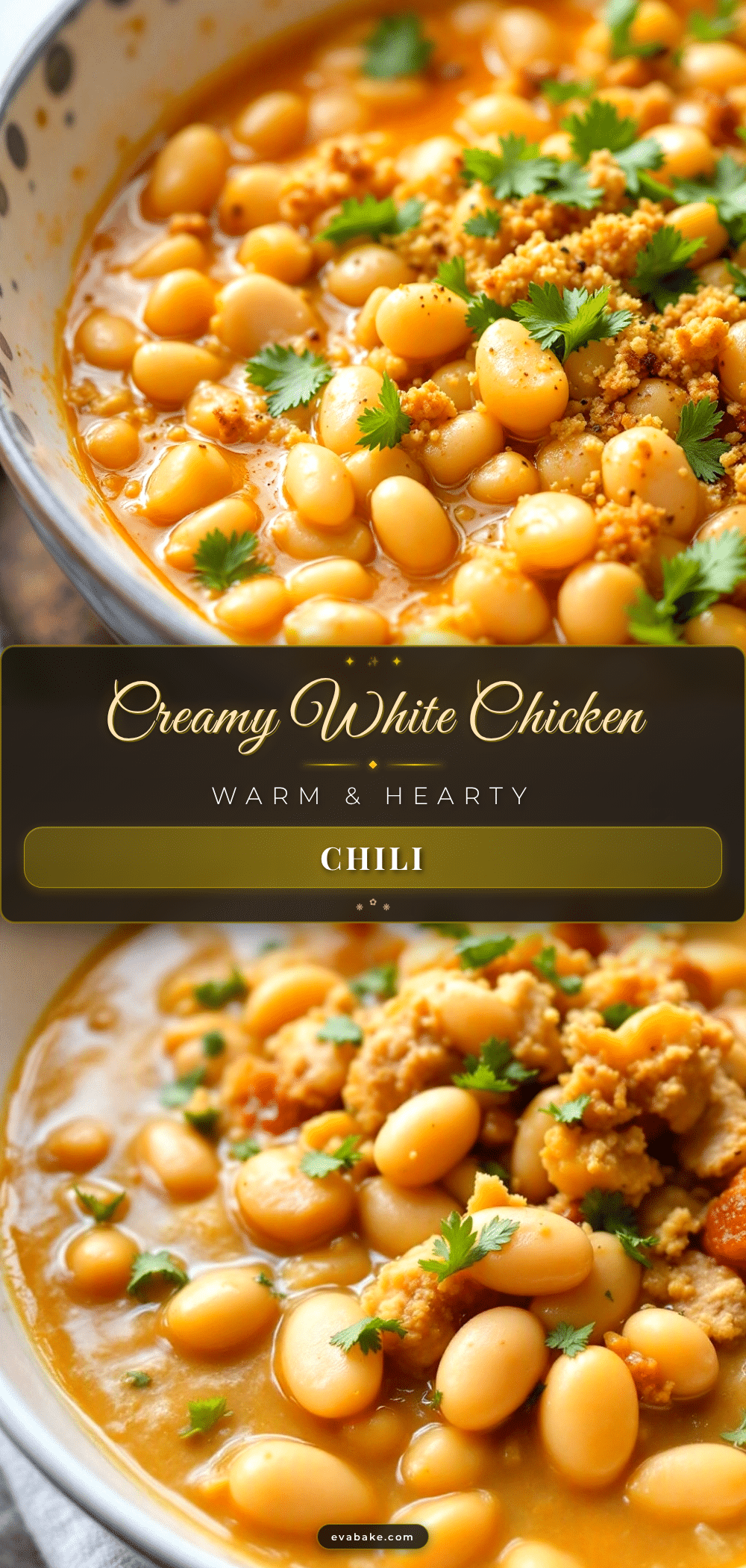 creamy white chicken chili with cannellini beans recipe