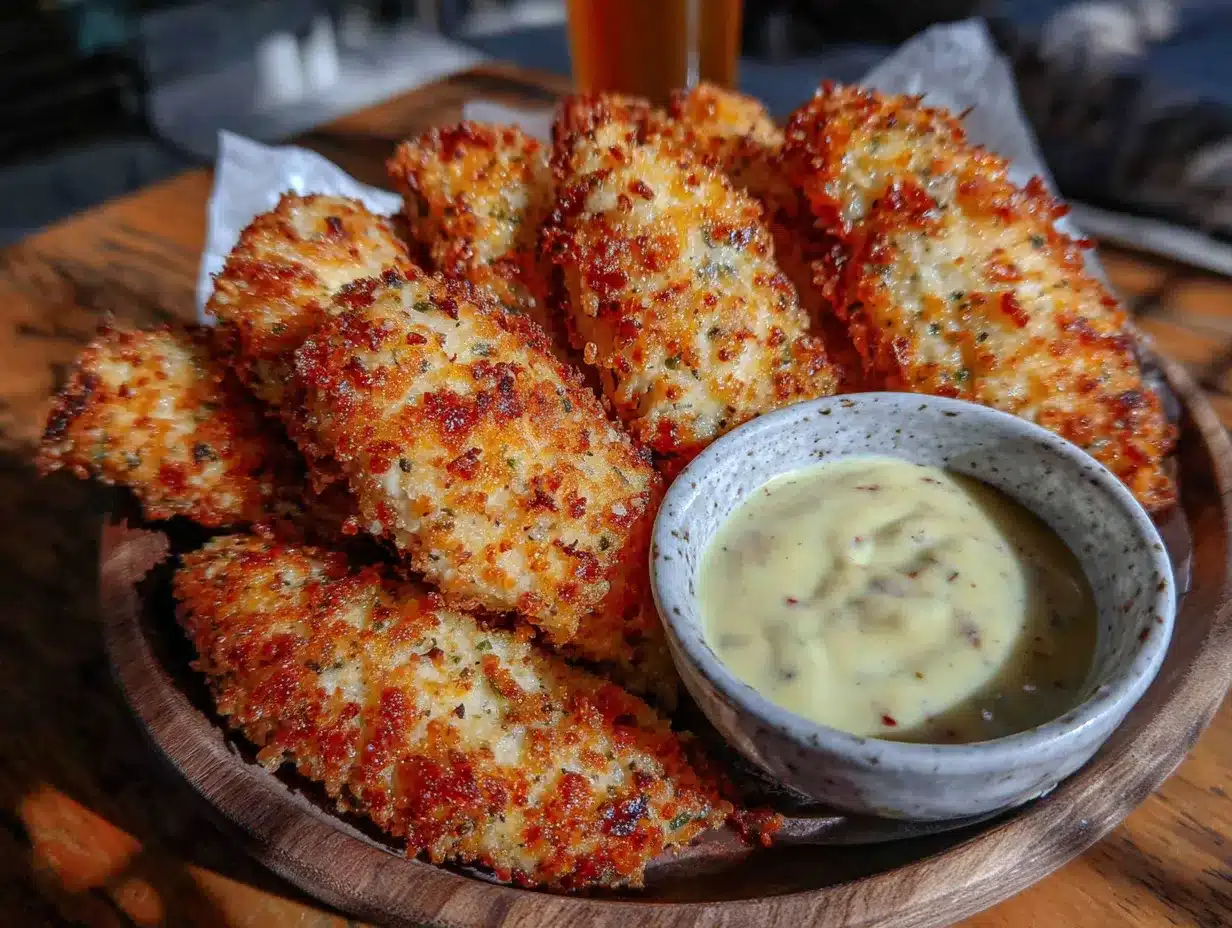 crispy baked chicken tenders with honey mustard preparation steps