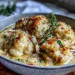 crockpot chicken and dumplings - featured image