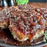 crockpot pork chops with onion gravy - featured image