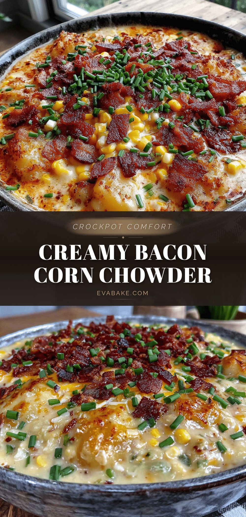 crockpot potato corn chowder recipe