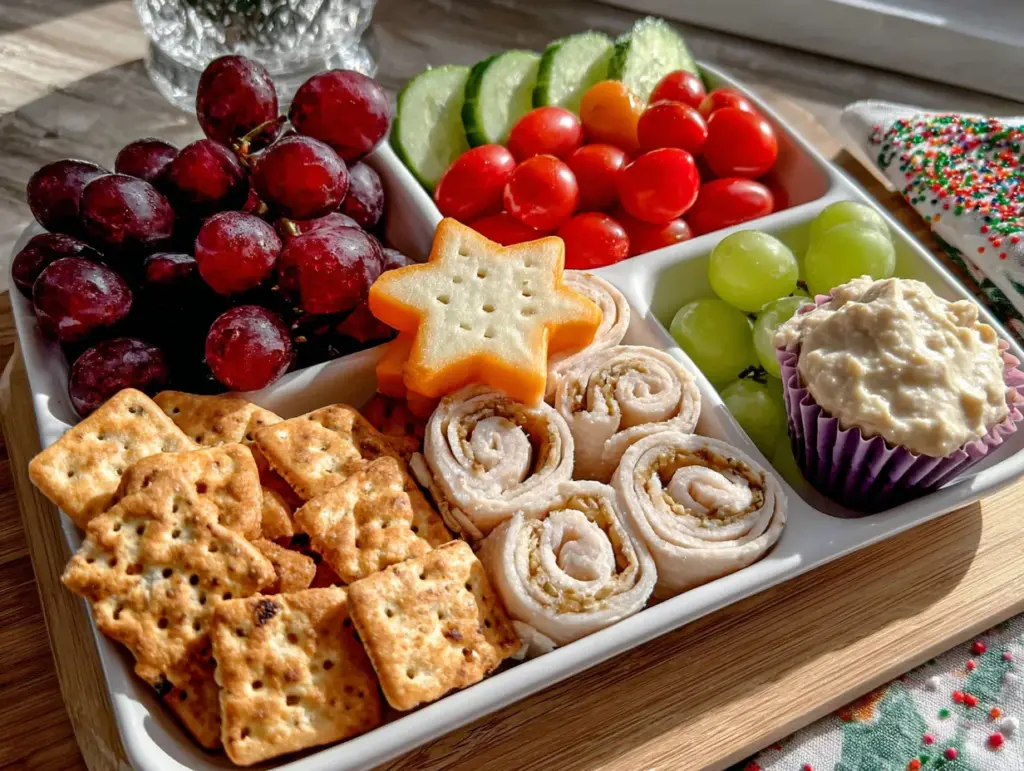 diy lunchable bento box for kids - featured image