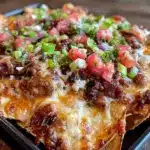easy loaded sheet-pan nachos - featured image