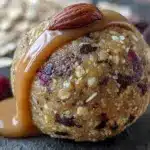 easy no-bake peanut butter protein balls - featured image