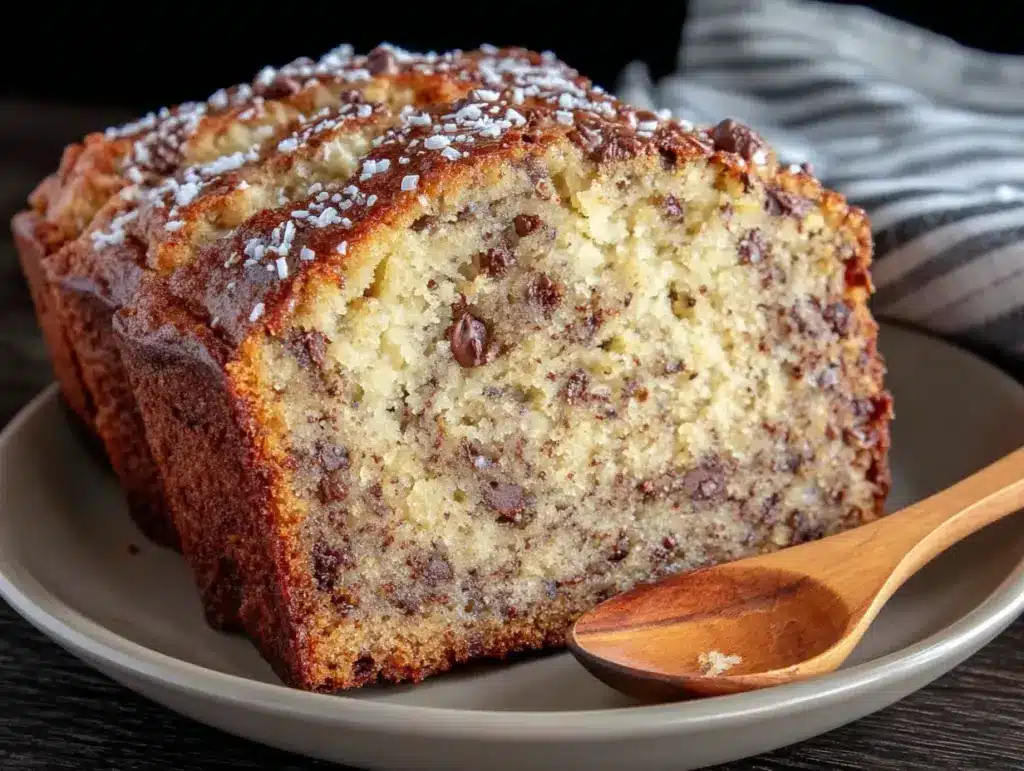 easy one-bowl banana bread - featured image