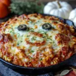 easy one-pot mummy baked ziti - featured image