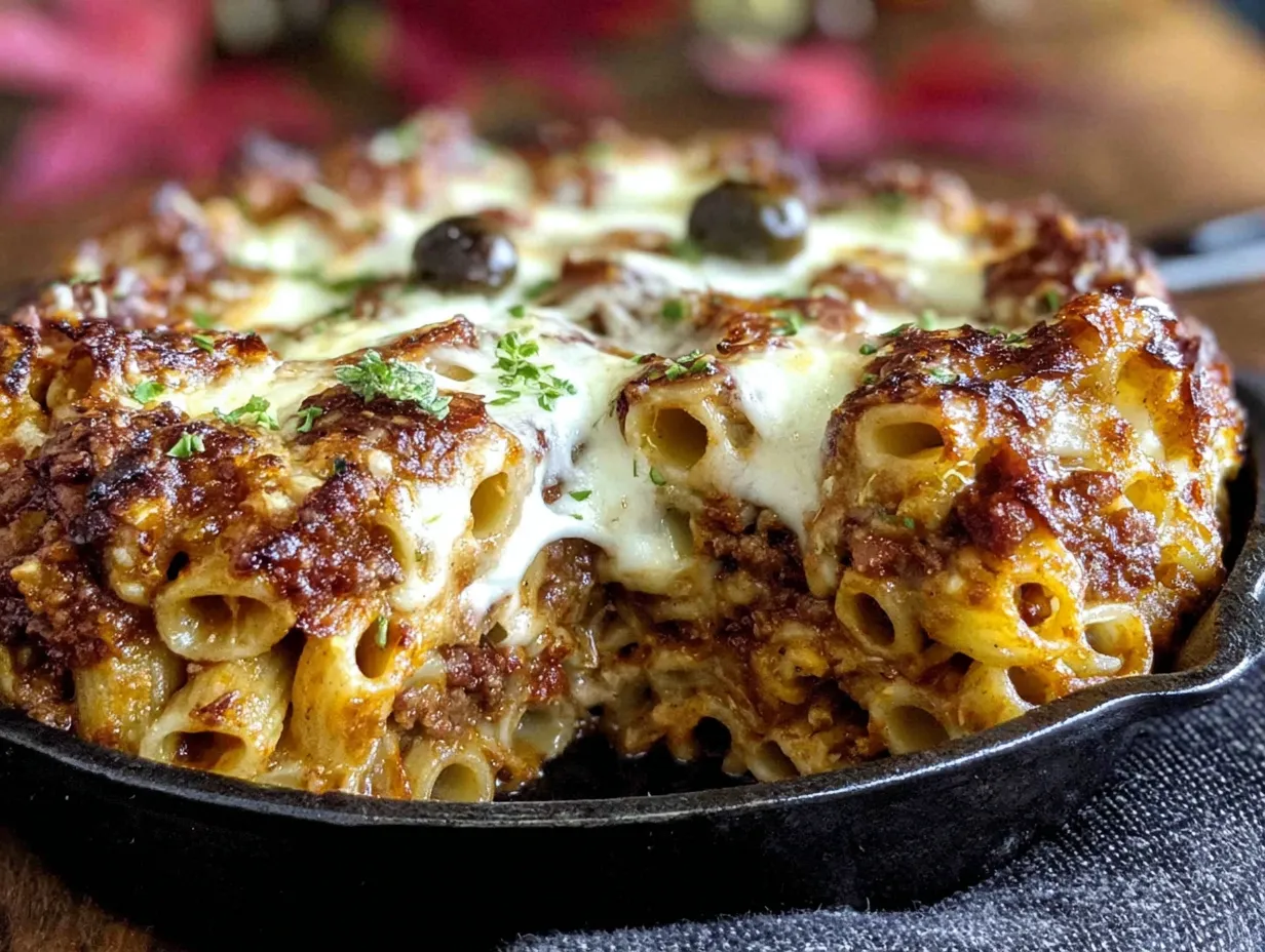 easy one-pot mummy baked ziti preparation steps